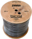 Коаксиальний кабель BiCoil F660BV DARK CCS 1.02 мм 75 Ом 305м