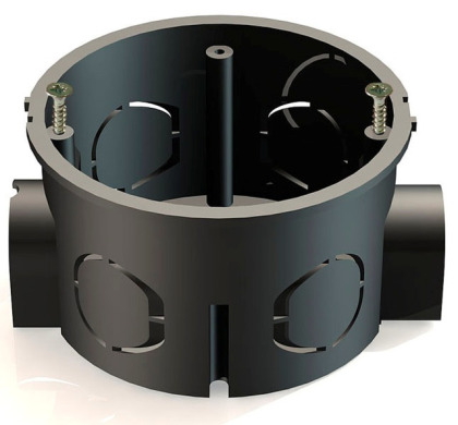 Коробка модульна (без гвинтів), d 60 д/набора в касети 100 шт/уп