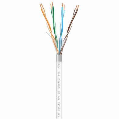Вита пара FTP Сat.5E 4PR CU (200МГц) PVC Indoor 50м Dialan