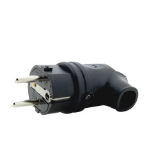 Вилка угловая с кольцом Каучук