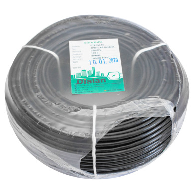 Витая пара UTP Сat.5Е 4PR Cu (350МГц) PE Outdoor 100м Dialan