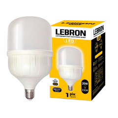 LED ЛАМПА LEBRON L-А100, 30W, Е27, 4100K, 2550LM