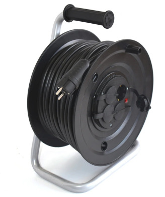 BM9-3103-0000 Катушка переносная, 50м (3х2,5 ПВС) с розетками 4 шт 16А, IP44
