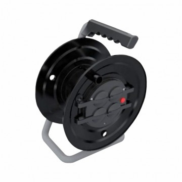 BY-310 Катушка переносная, на 50м с 4 розетками, IP44