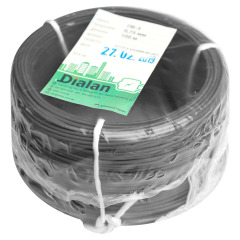 Провод Dialan ПВ 3 0,75  черный  CU