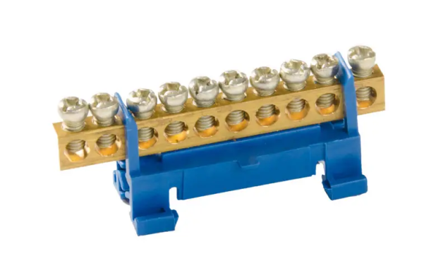 Шина нульова 10 отворів