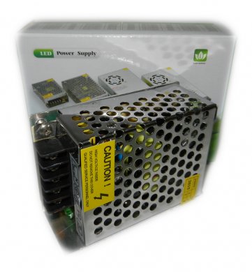 Блок живлення DC12V 25W AC170V-260V IP21, 2,08 А (залізний корпус з перфорацією)