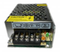 Блок живлення DC12V 25W AC170V-260V IP21, 2,08 А (залізний корпус з перфорацією)