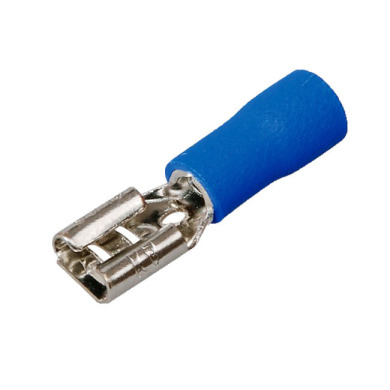 Коннектор плоский з ізоляцією "мама" fdd 2-187(5) (1,5-2,5/4,8-0,5) (100шт)