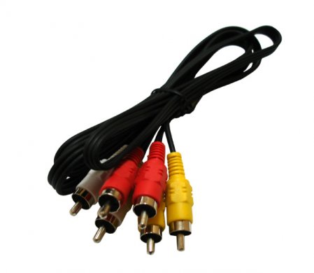 Шнур 3RCA-3RCA 1.2m Покращений