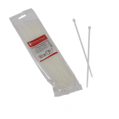 Стяжка кабельна Білий 3х250 мм 100шт/п.