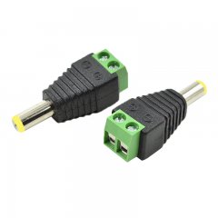 Разъем для подключения питания DC-M (D 5,5x2,1мм) с клеммами под кабель