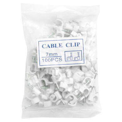 Клипсы 7мм (100шт)