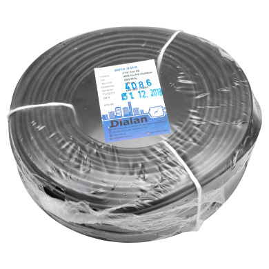 Витая пара FTP Cat.5E 4PR Cu (350МГц) PE Outdoor 100м Dialan	