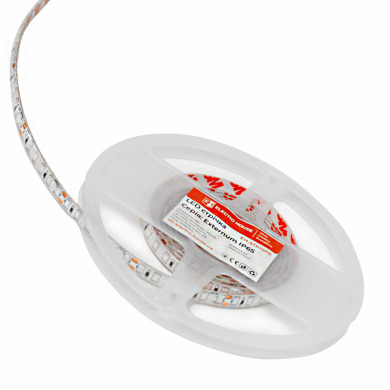 LED лента 12Вт 24 В 2835 120 диодов 120Лм/Вт красный (серия Externum)