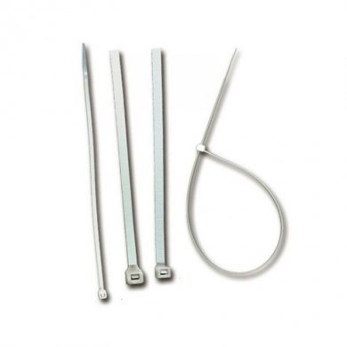 Стяжки 2,5 х150 мм 100 шт (білі)