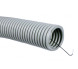 Гофротруба полегшена D 32 мм (50) (з протяжкою) сіра