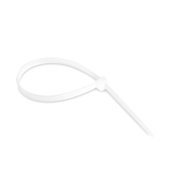 Хомут нейлоновий 3х150 (Білий) (1000 шт)
