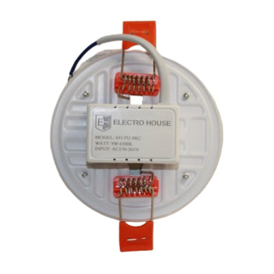 LED панель універсальна кругла Ø90 мм 9Вт, холодний білий 6500К, 800 Лм