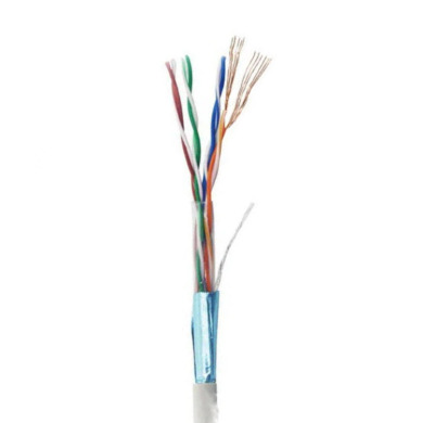 Вита пара FTP Cat.5E 4PR CU (350МГц) PVC Indoor 100м. Patch Strainded