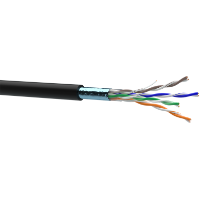 Витая пара F/UTP Cat.6 4PR CU 0,54 PVC Outdoor 305м Dialan