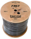 Вита пара BiCoil FAST UTP Cat.5e 4PR CCA 0.51 мм PE Outdoor 305м