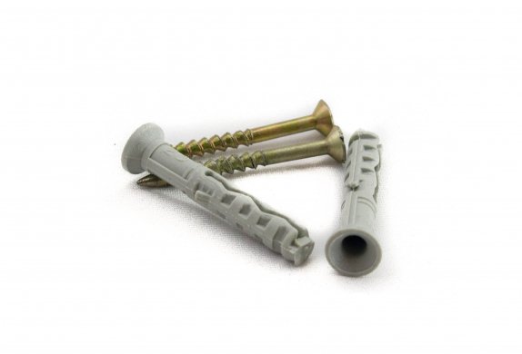 Дюбель - гвоздь 6х40 мм, тайком, с шур. 100 шт / уп