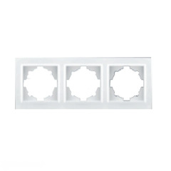 Рамка потрійна Enzo Білий