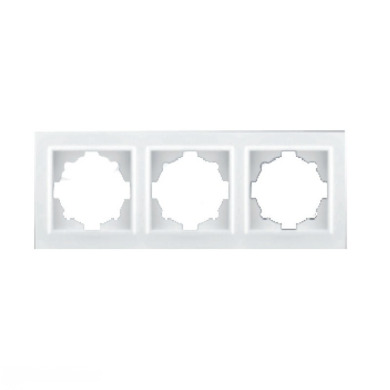 Рамка потрійна Enzo Білий
