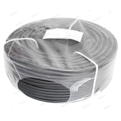 Провід ПВС 3х1,0 ДСТУ (чорний) (100м) ТМ Dialan