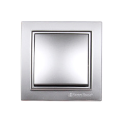 Выключатель Enzo Серебряный камень