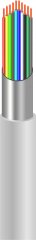 Сигнальний кабель CCA екранований 10x7/0.22 бухта 100м