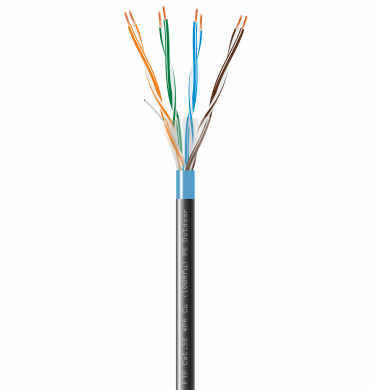 Вита пара FTP Cat.5E 4PR Cu (100МГц) PE Outdoor 50м Dialan 