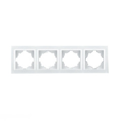 Рамка чотиримісна Enzo Білий