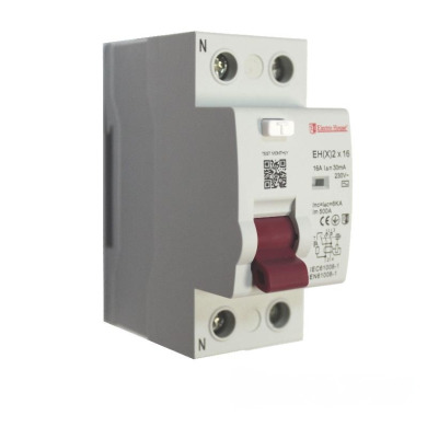 УЗО 2 полюса 16 A