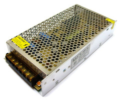 Блок питания DC12V 120W AC170V-260V IP20 , 10 А (железный корпус с перфорацией) MERLION S-120-12