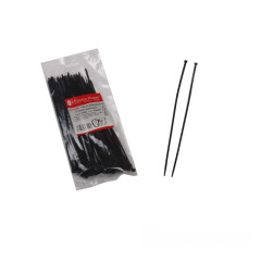 Стяжка кабельна Чорний 4х200 мм 100шт/п.
