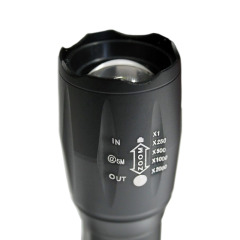 Ліхтарик світлодіодний ручний IP65 Чорний 10Вт EH