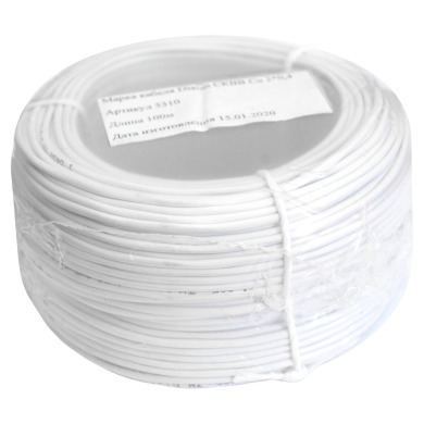Сигнальний кабель (мідь) СКВВ (ПСВВ) 2x0.4 бухта 100м Dialan