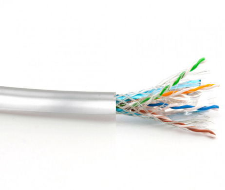 Витая пара BiCoil QUATTRO SFTP Cat.5E 4PR Cu 0.51 мм PVC Indoor 500 м