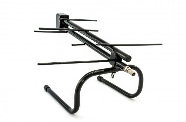 Антена (кімнатна) "Катран" (чорна) на підставці