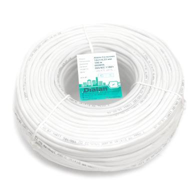 Сигнальний кабель (мідь) CU 10x7 / 0.22 екранований бухта 100м Dialan