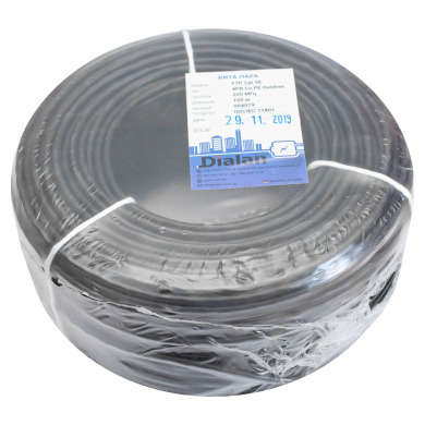 Вита пара FTP Cat.5E 4PR Cu (200МГц) PE Outdoor 50м Dialan