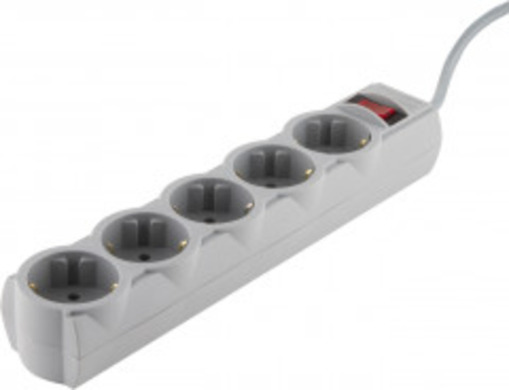 Сетевой фильтр LP-X5, 5 м Grey