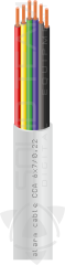 Сигнальний кабель CCA без екрану 6x7/0.22 бухта 100м