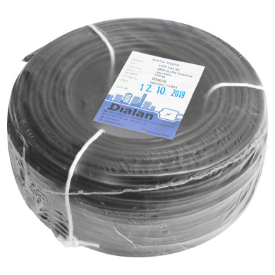 Витая пара UTP Сat.5Е 4PR Cu (200МГц) PE Outdoor 100м Dialan