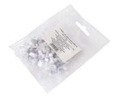 Скоба 3мм (200шт.) Біла України