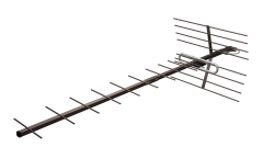 Ефірна антена (зовнішня) "Промінь" з посиленою платою-7777