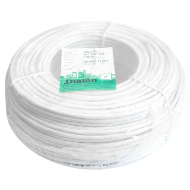 Сигнальный кабель Dialan ( медь) CU 6x7/0.22 неэкранированный бухта 50м