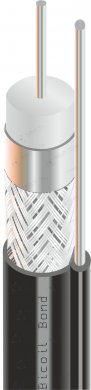 Коаксиальний кабель BiCoil F660BVM BOND CCS 1.02 мм 75 Ом 305м